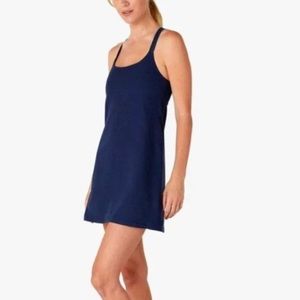Beyond Yoga Navy Spacedye Move It Dress